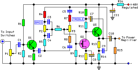 amplifier circuits diagram